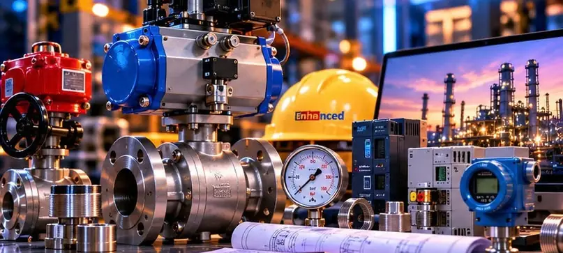 Industrial valves, actuators and instruments