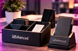 Corporate desk accessories